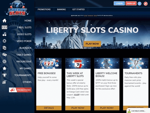 Liberty Slots Casino Rating