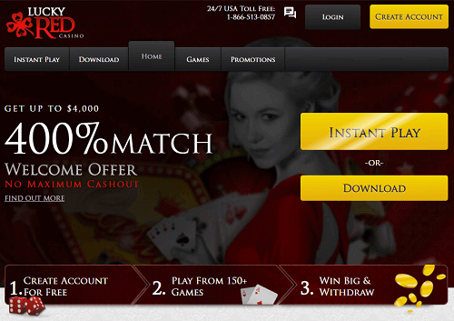 Lucky Red Casino Review Rating