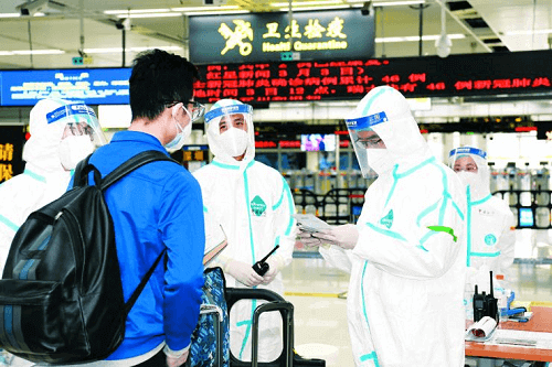 Burbuja de viaje para las viajeros chinas