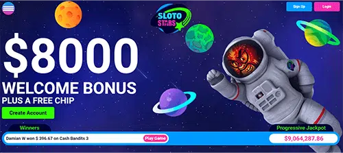 Sloto Stars Casino Bonuses 